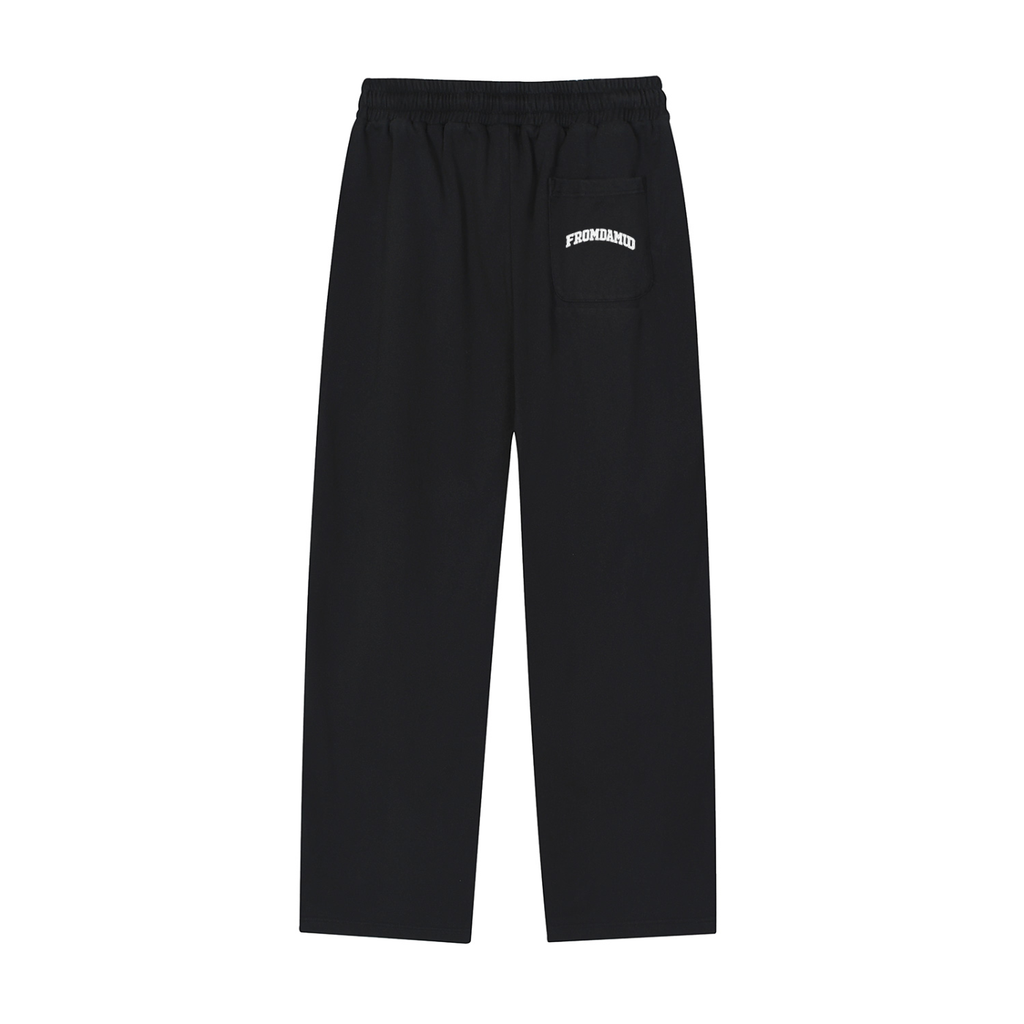 FROMDAMUD Striped Straight-Leg Sweatpants