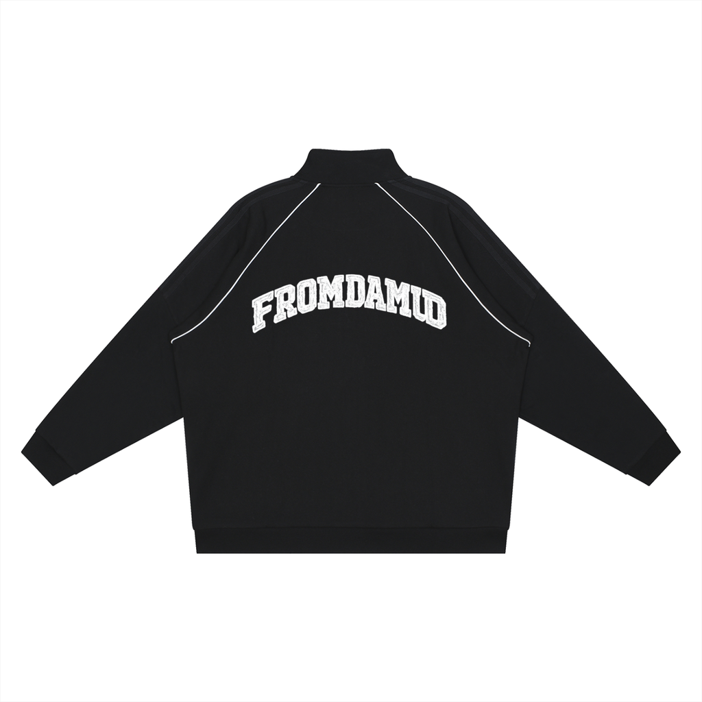 FROMDAMUD Striped Sleeve  Jacket