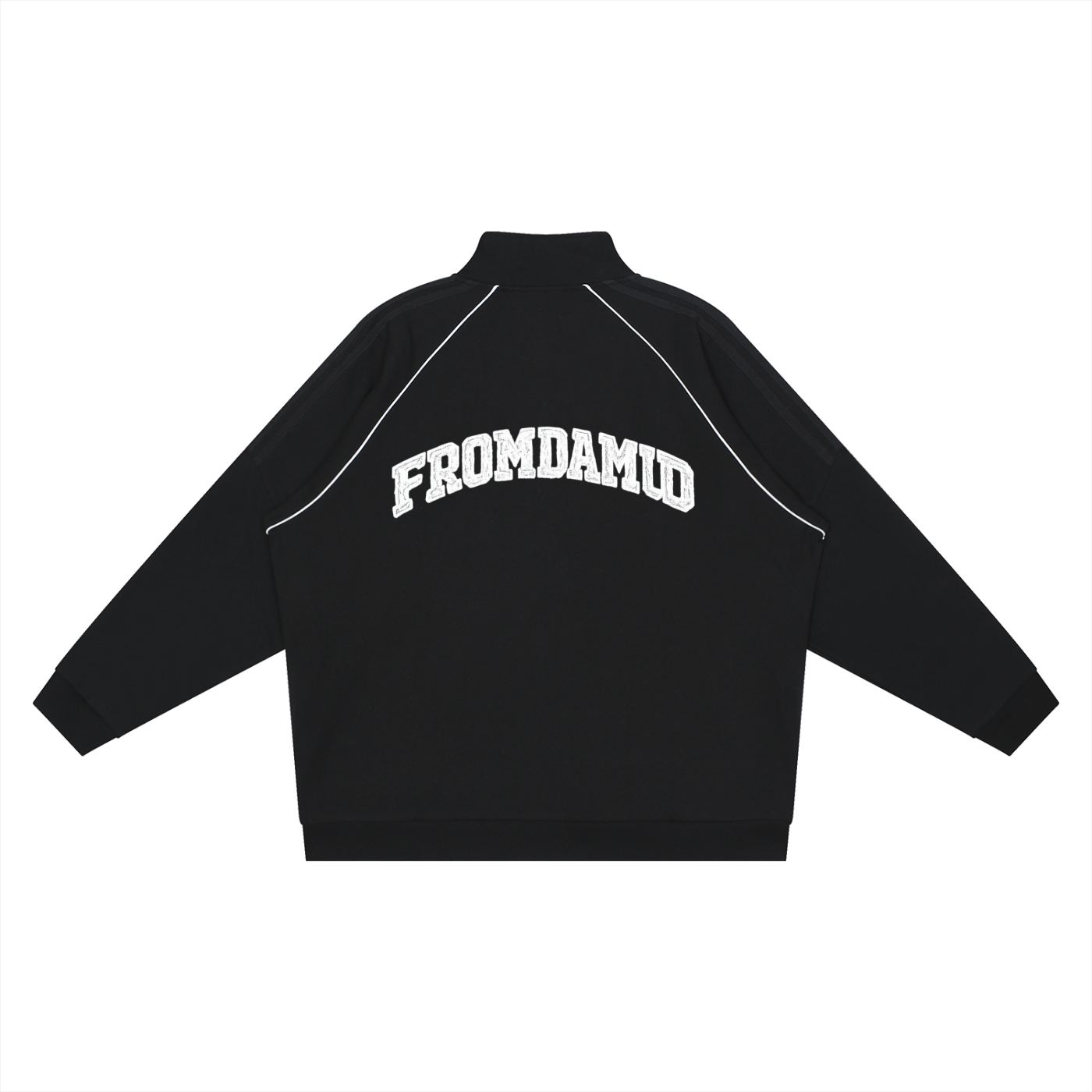 FROMDAMUD Striped Sleeve  Jacket