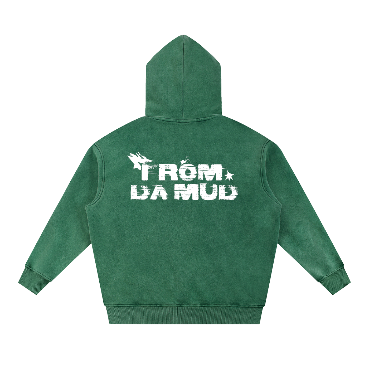 FROM DA MUD ACID WASHED HOODIE