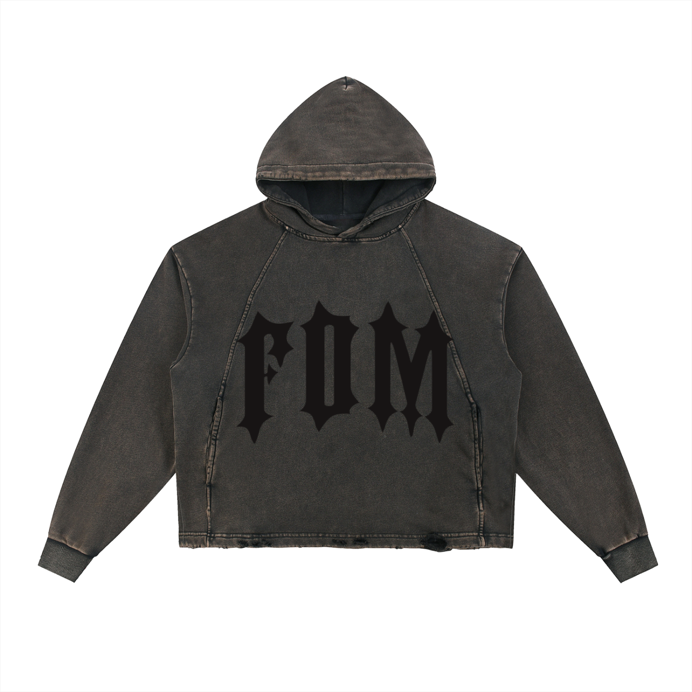 FDM CROSSED HOODIE