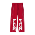 FROMDAMUD Striped Straight-Leg Sweatpants