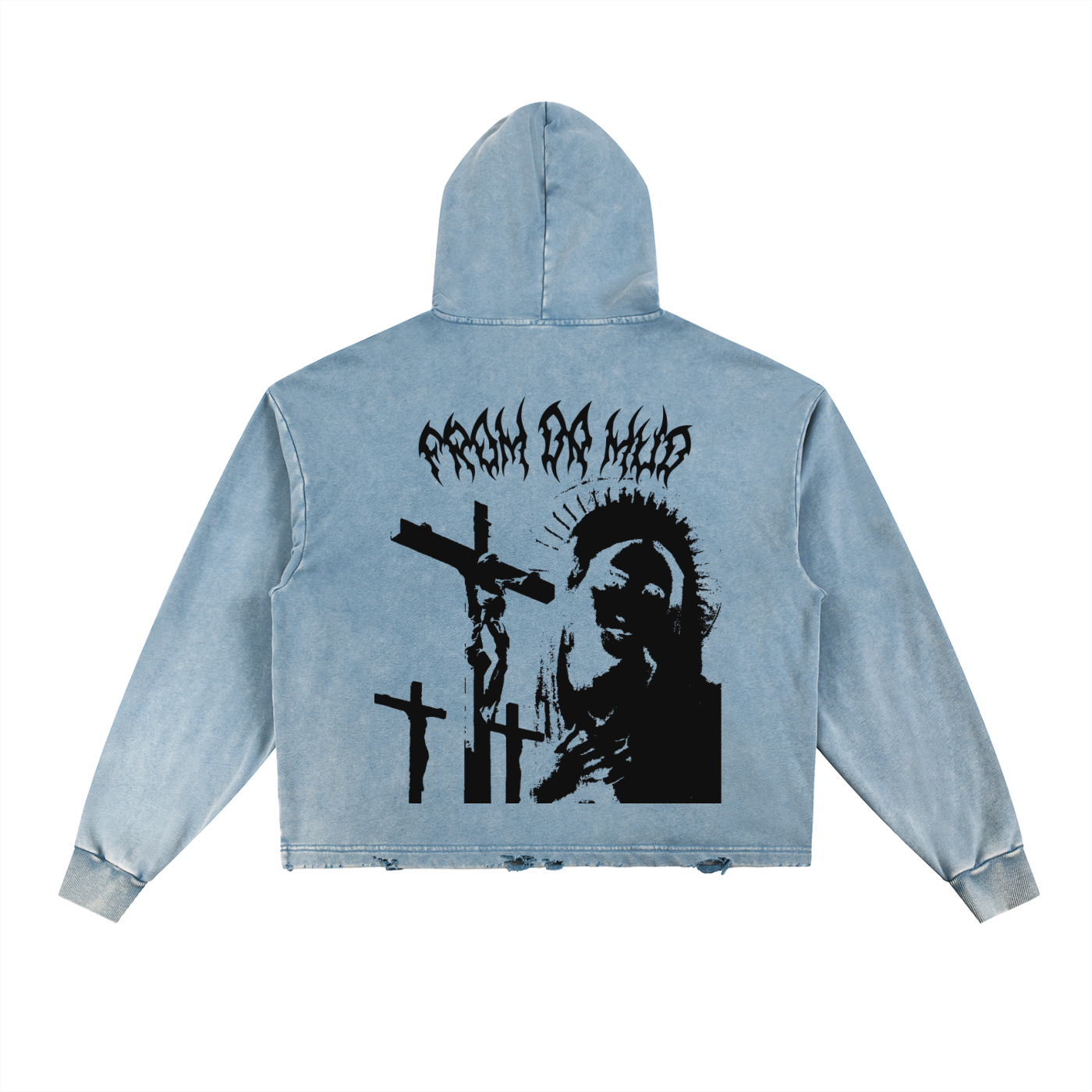 FDM CROSSED HOODIE