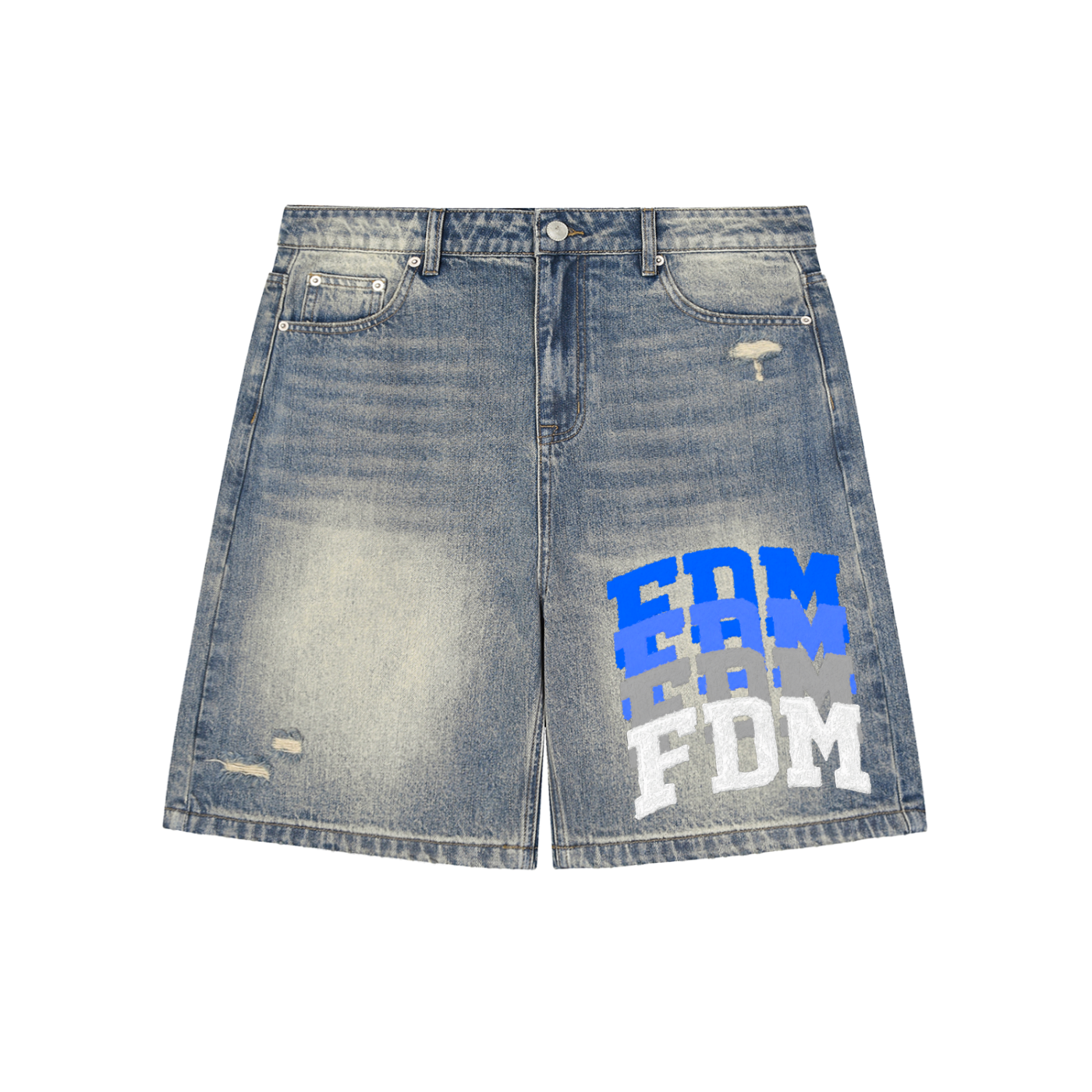 FDM Baggy Denim Shorts