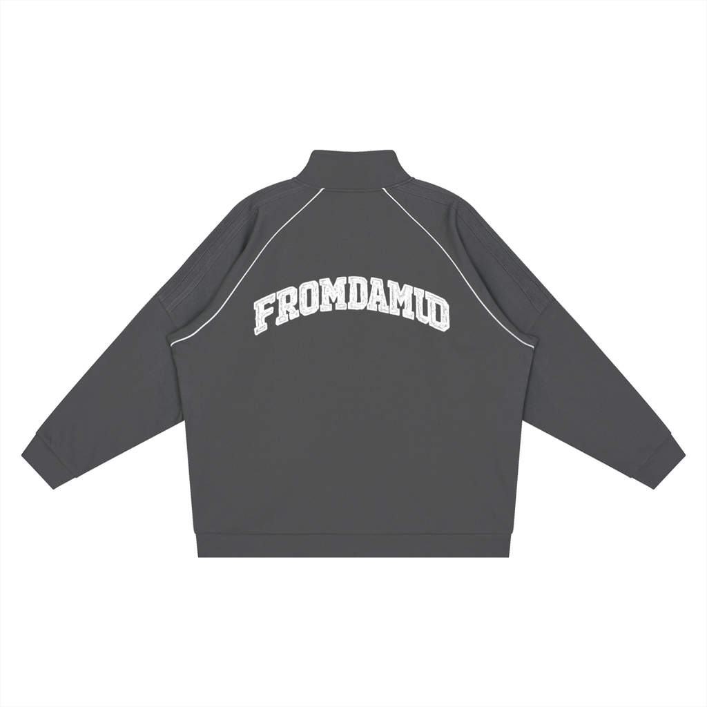 FROMDAMUD Striped Sleeve  Jacket