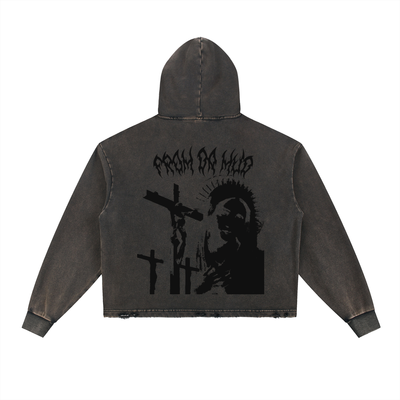 FDM CROSSED HOODIE