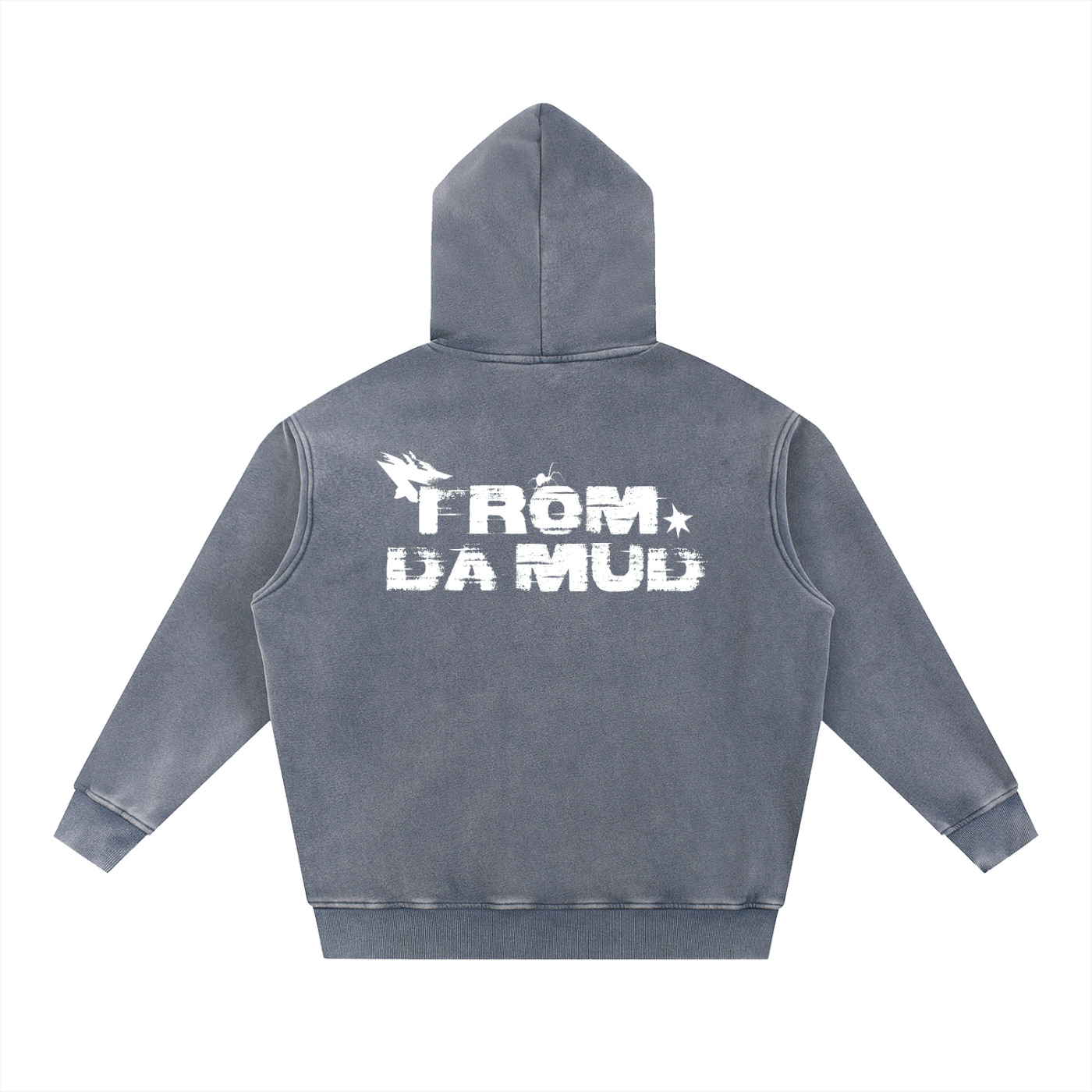 FROM DA MUD ACID WASHED HOODIE